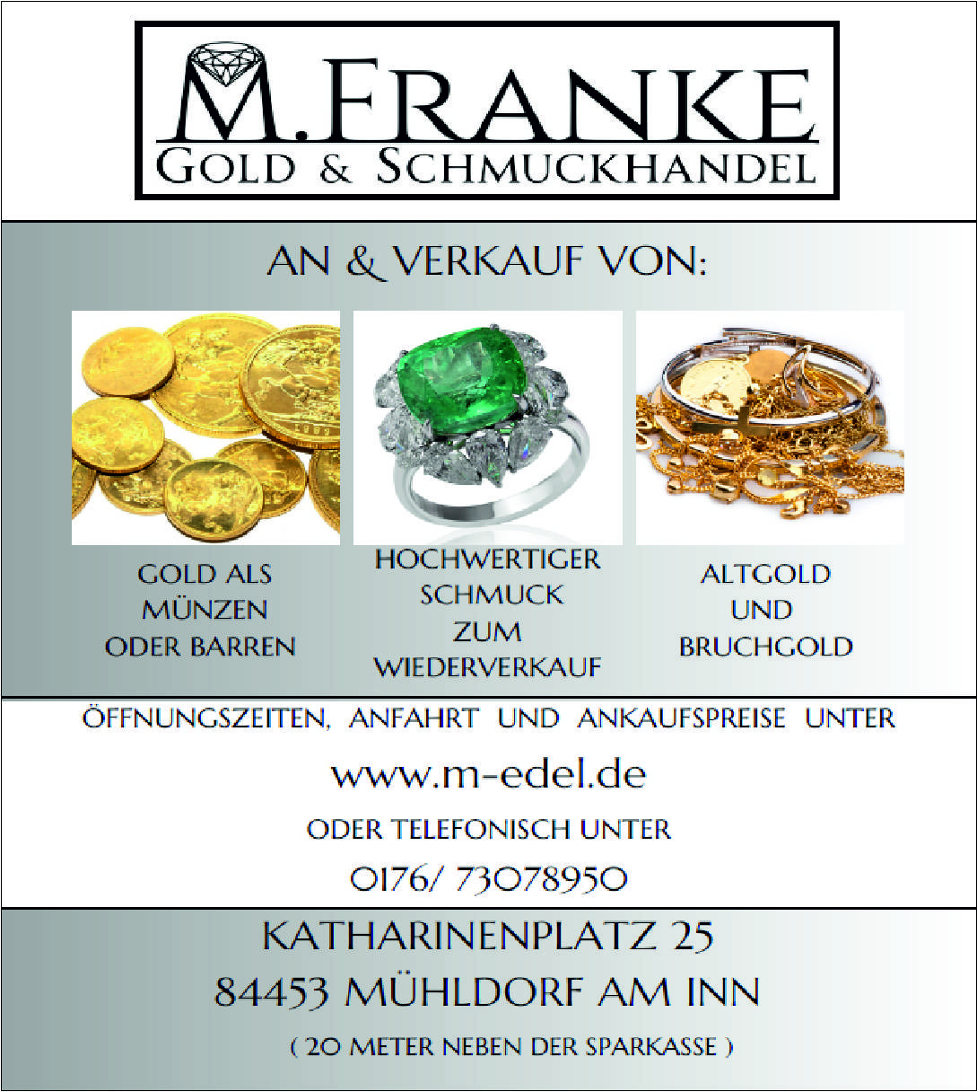 Edelmetall und Antiquitätenhandel M.Franke