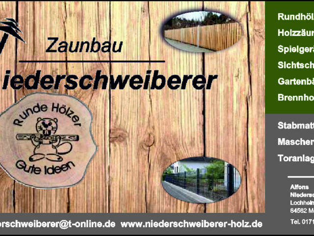 Holzverarbeitung Niederschweiberer