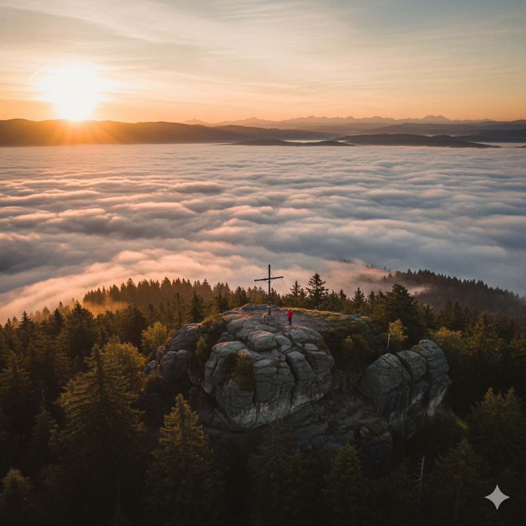 Rauher Kulm – Gipfel und Panorama-Aussichtspunkt