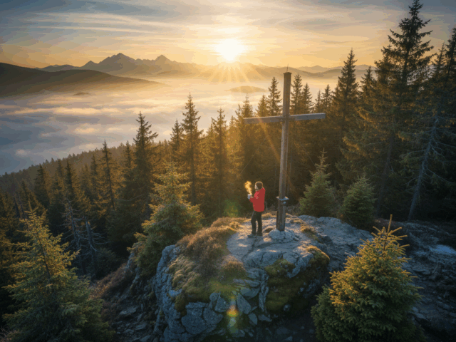 Gipfelkreuz Breitenauriegel