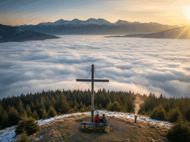Dreitannenriegel Gipfelkreuz