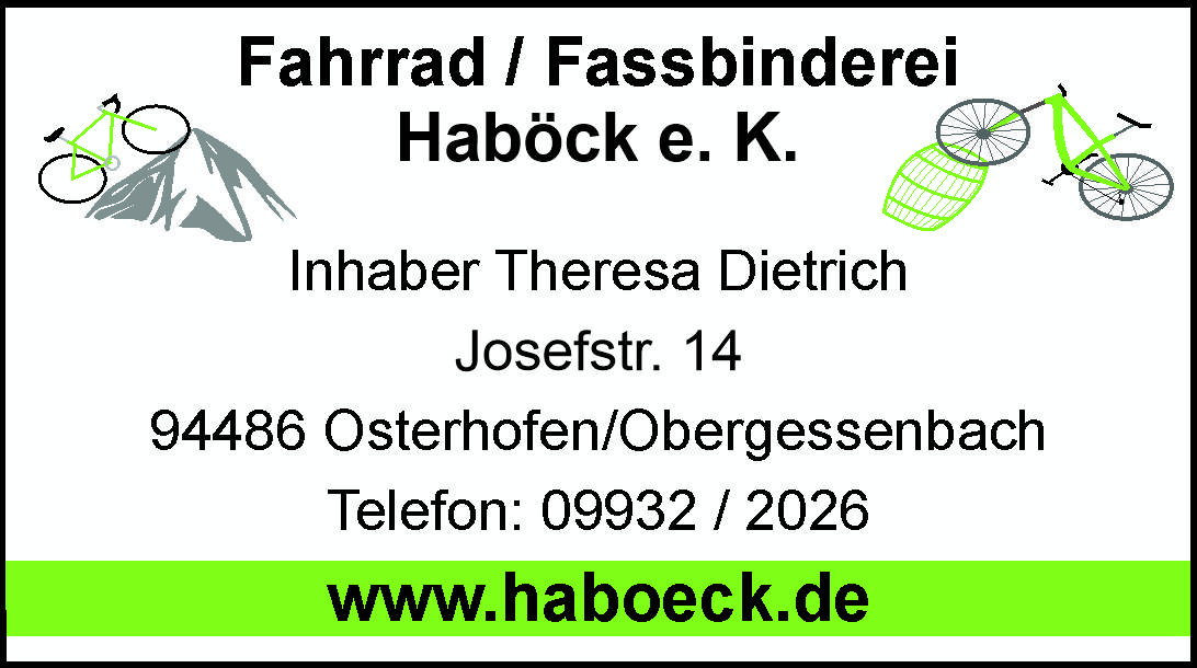 Fahrrad/Fassbinderei  Haböck e.K.
