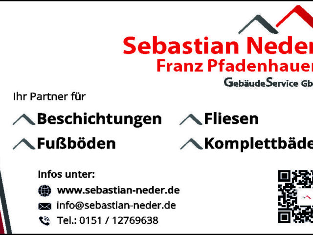 Sebastian Neder / Franz Pfadenhauer GebäudeService GbR