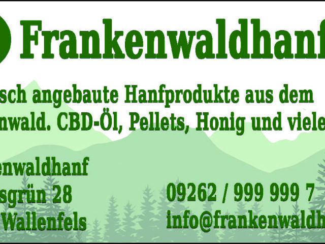 Frankenwaldhanf - Anbau und Vertrieb Uwe Gremer