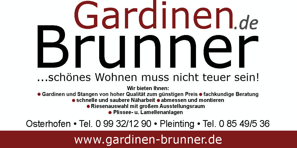 Gardinen Brunner