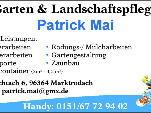 Patrick Mai Garten- & Landschaftspflege