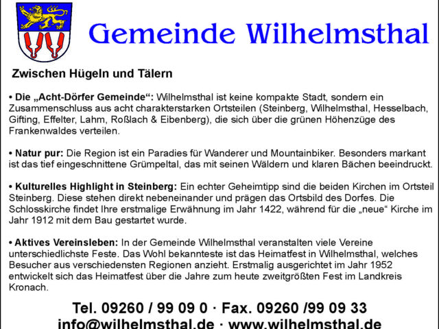 Gemeinde Wilhelmsthal