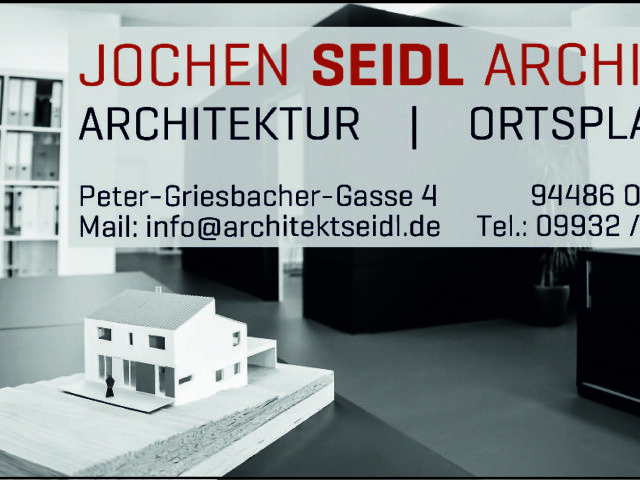 Jochen Seidl  Architekt Dipl. Ing. (FH)