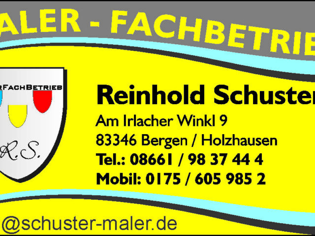 Maler-Meisterbetrieb Reinhold Schuster e.K.