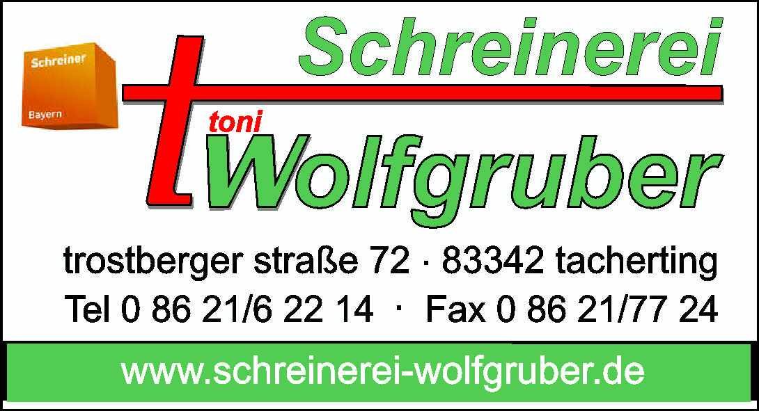 Schreinerei Toni Wolfgruber