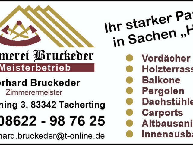 Zimmerei Bruckeder