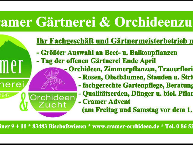 Cramer Gärtnerei & Orchideenzucht