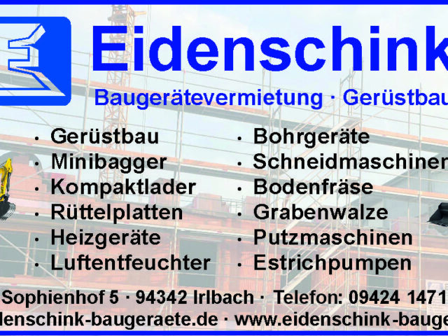 Eidenschink Baugerätevermietung Gerüstbau