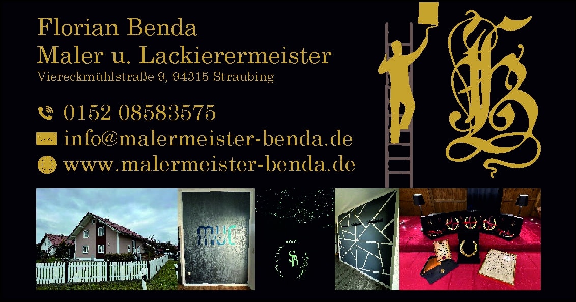 Florian Benda - Maler und Lackierermeister