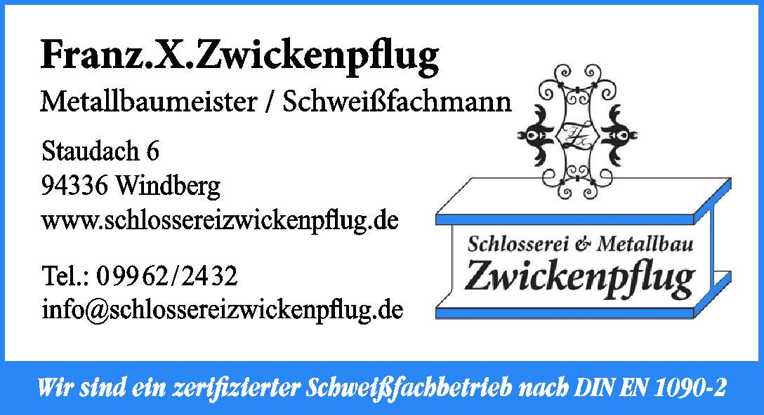 Schlosserei & Metallbau Zwickenpflug