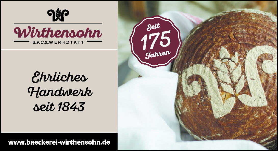Wirthensohn Backwerkstatt