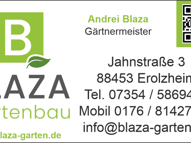 Blaza Gartenbau & Dienstleistungs GmbH