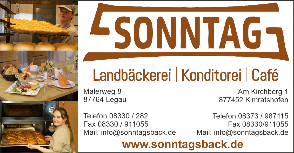 Karlheinz Sonntag Bäckerei, Café, Einzelhandel mit Lebensmitteln e.K.